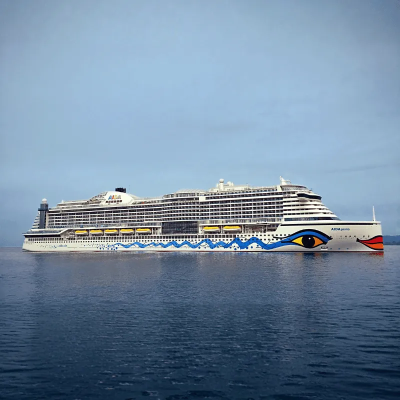 AIDAprima Cruise Ship