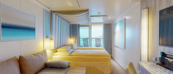 Deluxe Veranda Cabin AIDAprima & AIDAperla