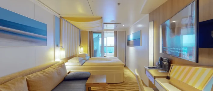 Deluxe Veranda Cabin AIDAprima & AIDAperla