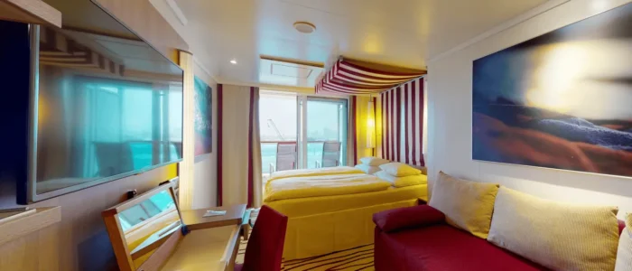 Veranda Cabin Comfort AIDAprima & AIDAperla