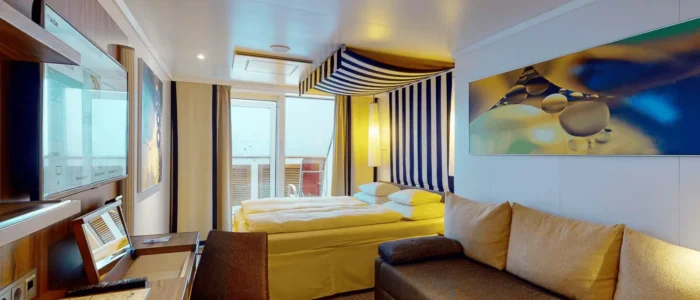 Veranda Cabin Comfort AIDAprima & AIDAperla