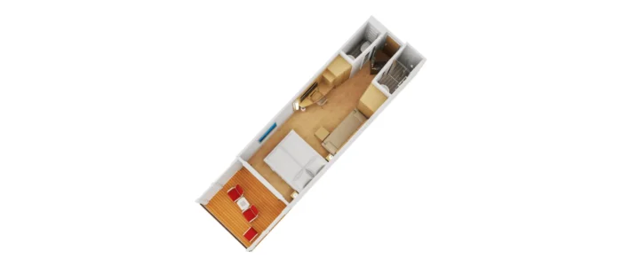 Veranda Cabin Comfort AIDAprima & AIDAperla