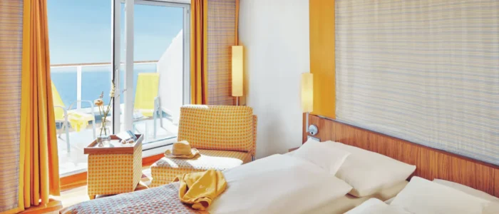 Balcony Cabin AIDAblu, AIDAmar, AIDAsol, AIDAstella