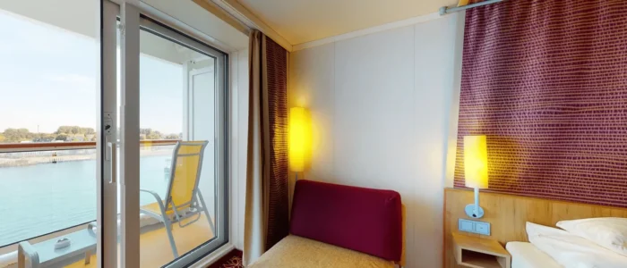 Balcony Cabin AIDAblu, AIDAmar, AIDAsol, AIDAstella