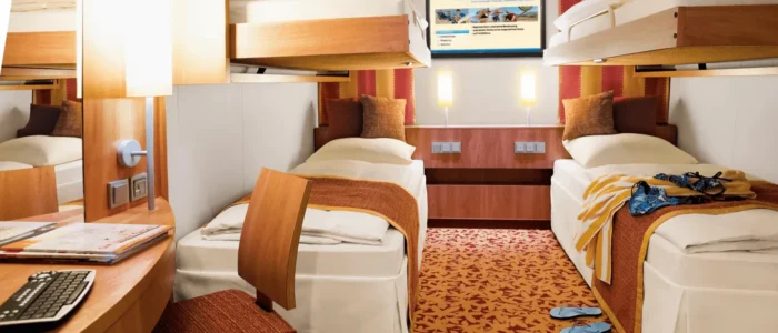 Inside Cabin AIDAblu, AIDAmar, AIDAsol, AIDAstella