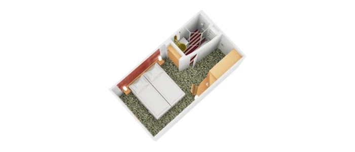 Inside Cabin AIDAblu, AIDAmar, AIDAsol, AIDAstella