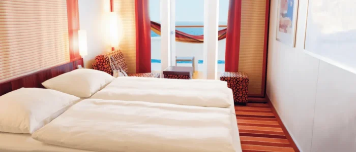 Balcony Cabin AIDAbella, AIDAdiva & AIDAluna