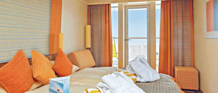 Balcony Cabin AIDAbella, AIDAdiva & AIDAluna