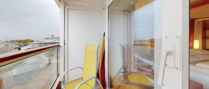 Balcony Cabin AIDAbella, AIDAdiva & AIDAluna