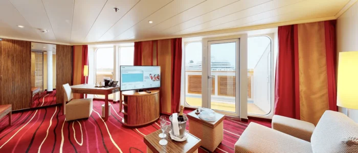 Suite Cabin AIDAbella, AIDAdiva & AIDAluna