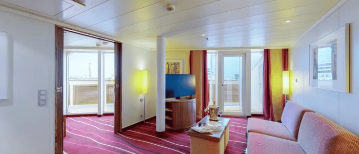 Suite Cabin AIDAbella, AIDAdiva & AIDAluna