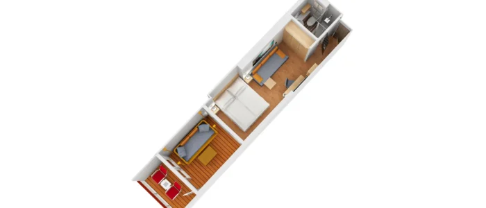 Junior Suite Plan AIDAcosma & AIDAnova