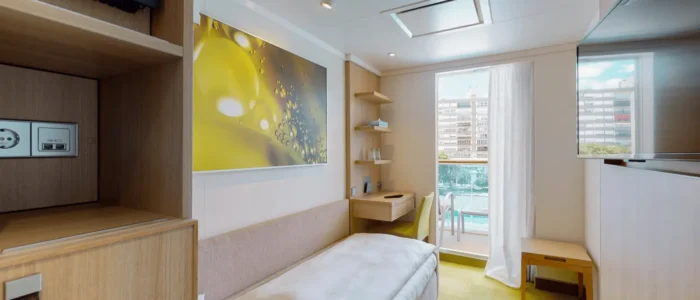 Single Cabin Balcony AIDAcosma & AIDAnova
