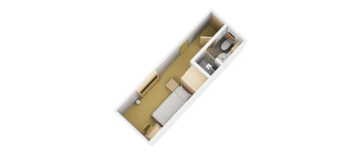 Single Cabin Interior AIDAcosma & AIDAnova