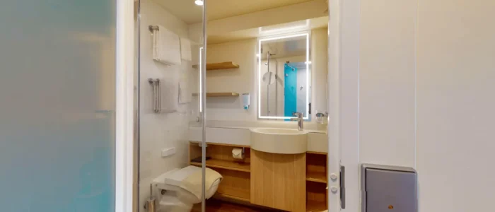 Veranda Cabin Comfort Bathroom AIDAcosma & AIDAnova