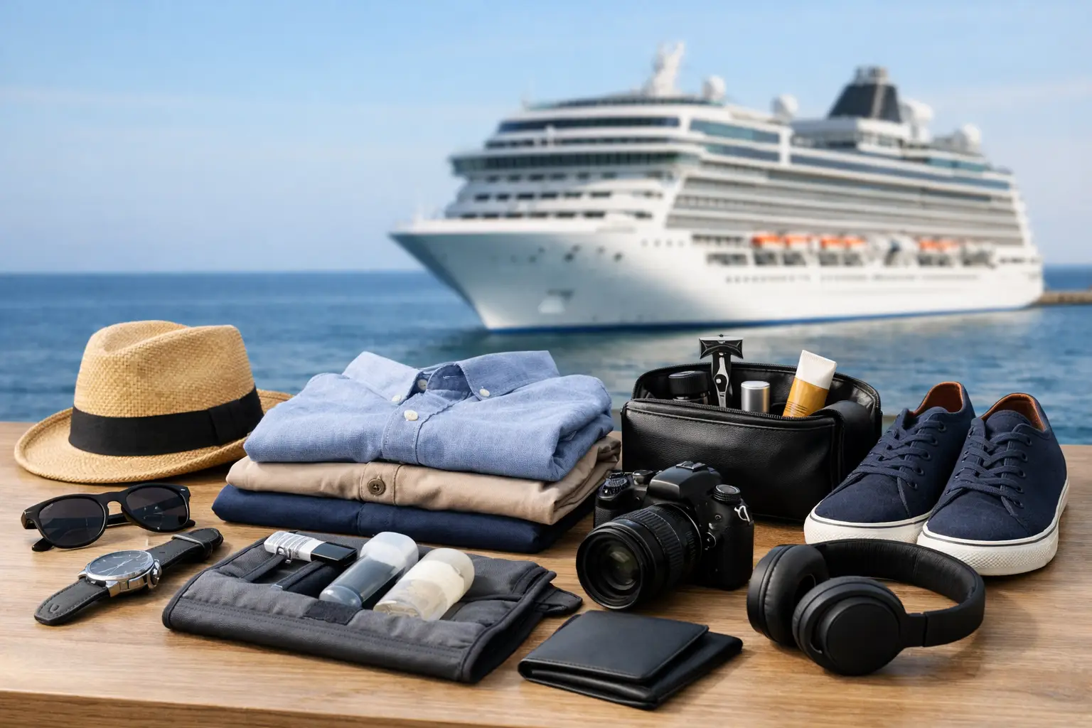 A Cruise Packing List for Men That Covers It All